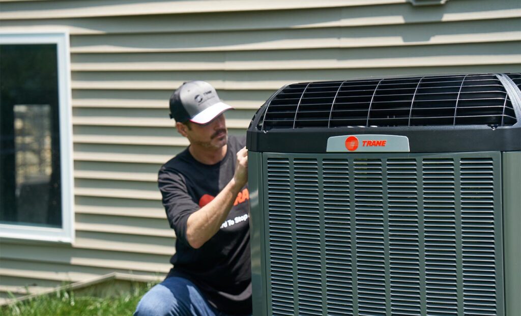 trane tech with unit